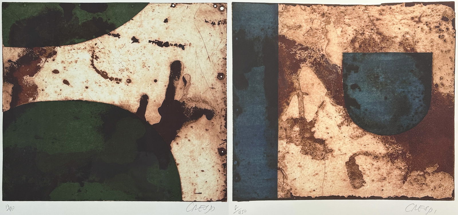 Two Rubin Crespi Mid-Century Modern Style Giclee Prints w/COA's #2 (1 of 9)