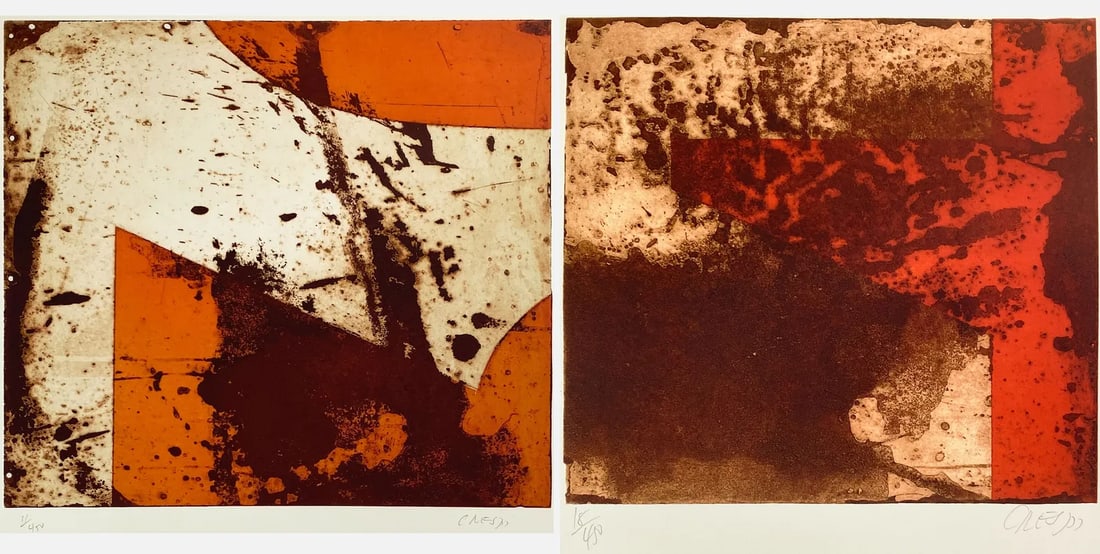 Two Rubin Crespi Mid-Century Modern Style Giclee Loose Prints w/COA's #3 (1 of 14)