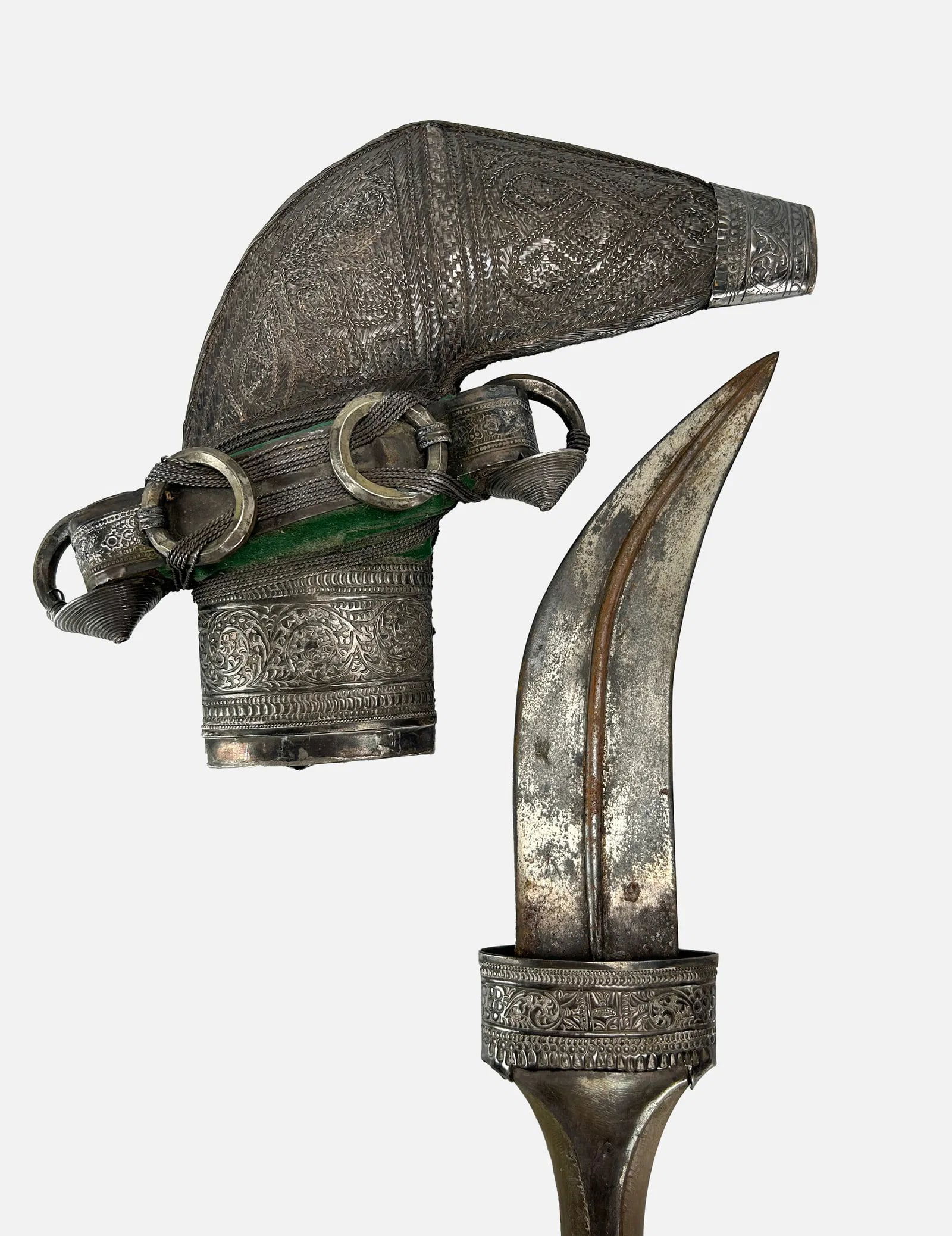 Yemeni Omani Khanjar Jambiya Dagger (1 of 8)