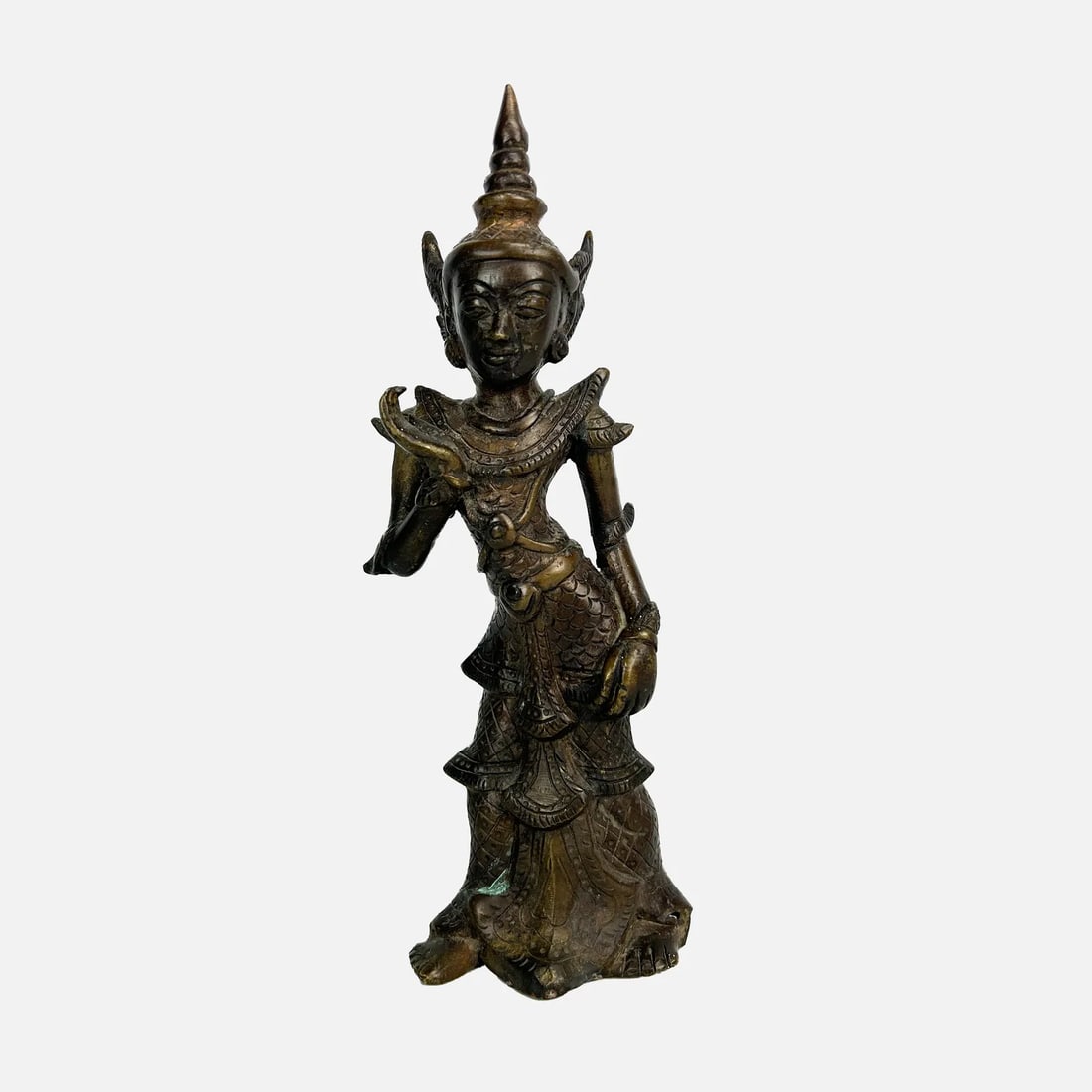 Antique Burmese Southeast Asian Metal Dancing Figure (1 of 10)