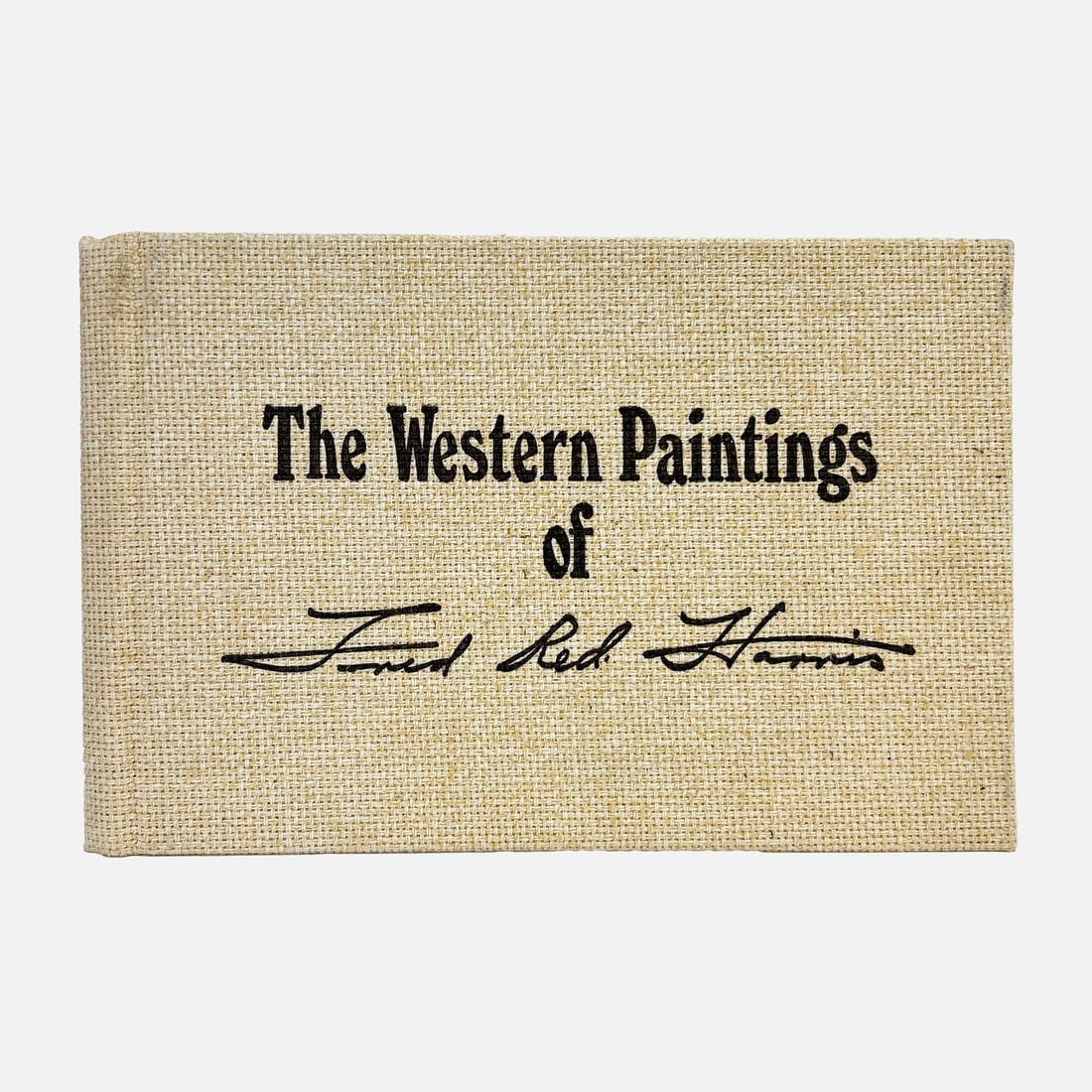 "The Western Paintings of Fred Red Harris" Signed First Edition Hardcover Coffee Table Book (1 of 9)