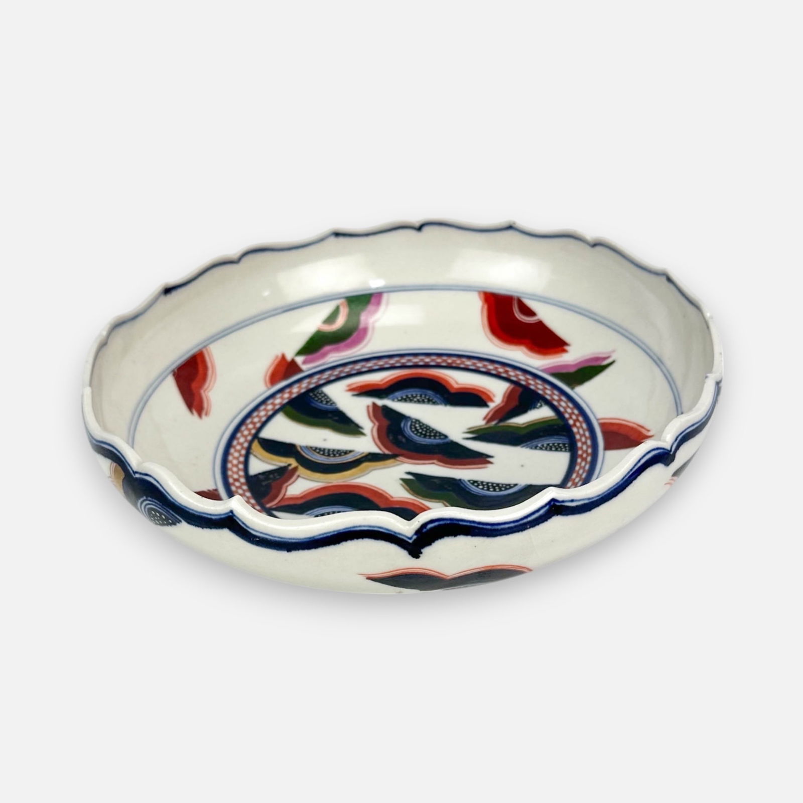 Ralph Bacerra Signed Traditional Imari Style Porcelain Bowl (1 of 8)