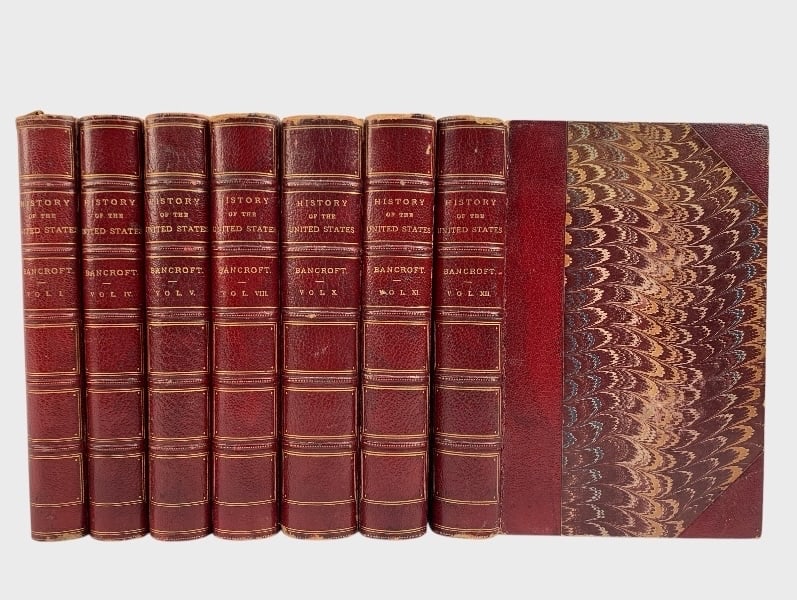 History of The United States George Bancroft - 7 Vols. - 1848 Antique American Books (1 of 10)