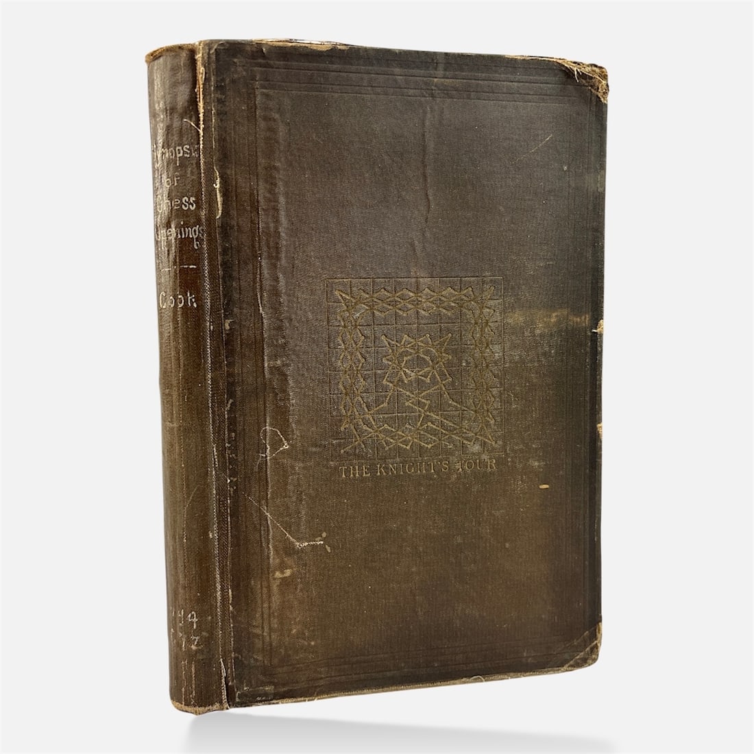 1884 Synopsis of Chess Openings by William Cook, With American Inventions in The Chess Openings and: Book in fine condition with several areas of age and damage along edges and corners We do not provide in-house shipping! We have a close relationship with our local UPS Store which offers a simple pac