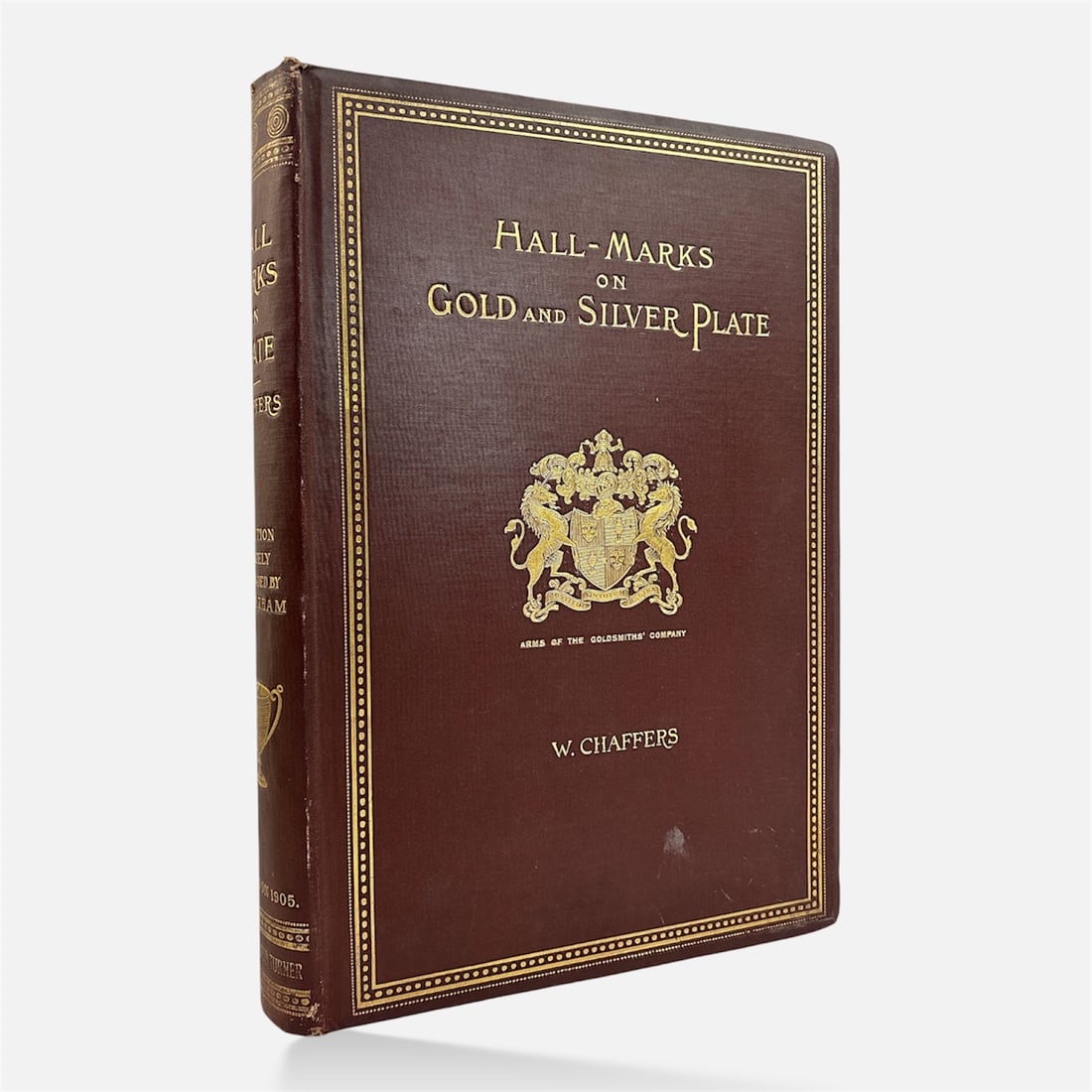 1905 Hall Marks on Gold and Silver Plate by William Chaffers, Ninth Edition Published by Reeves and (1 of 18)