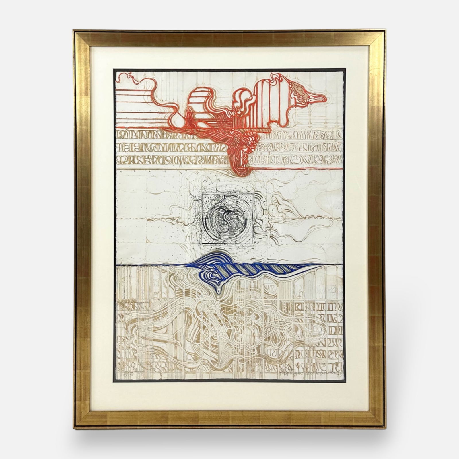 Krystyna Szalewska 1973 Limited Edition Etching Framed Print (1 of 6)