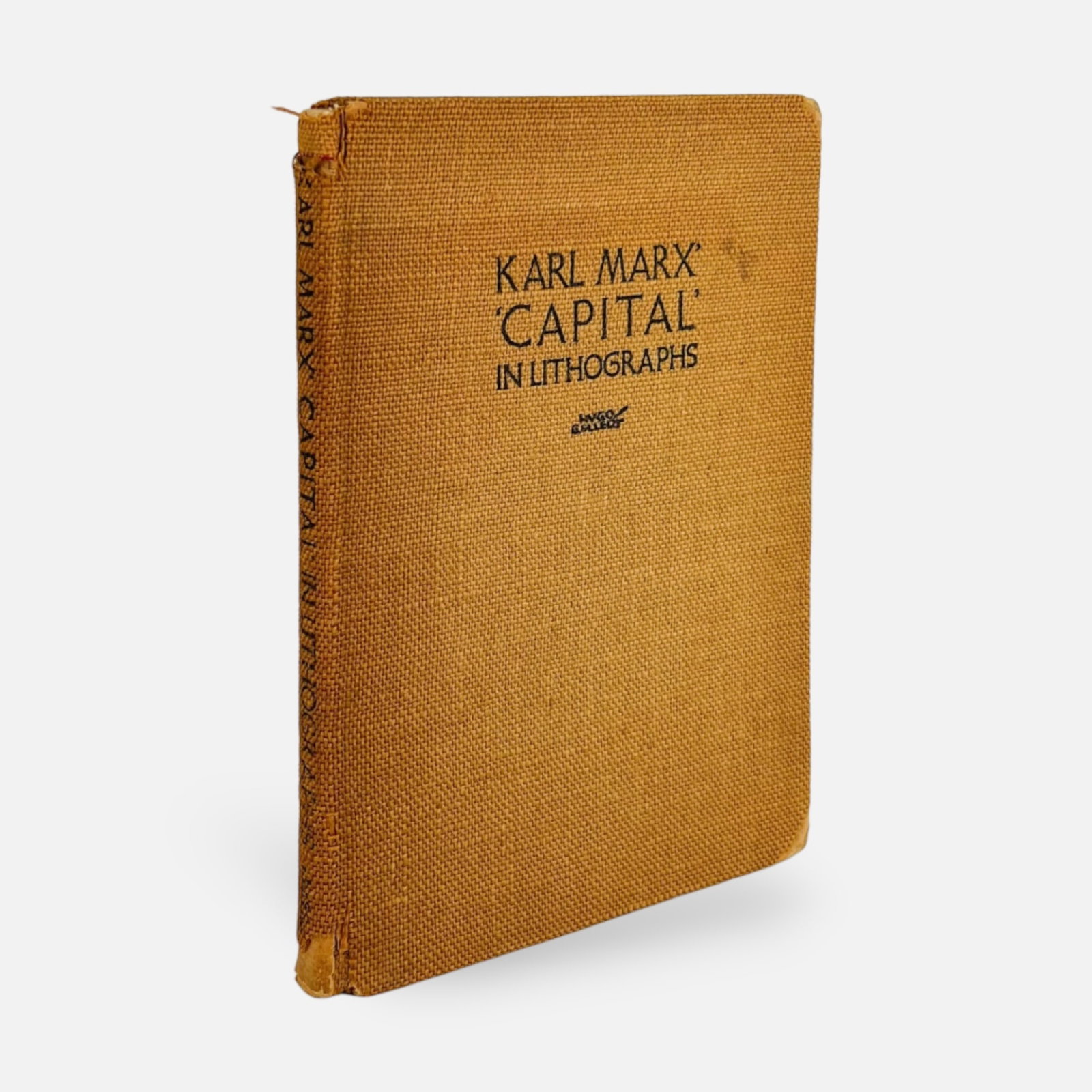 Hugo Gellert "Karl Marx Capital in Lithographs" 1934 Book (1 of 6)