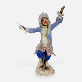 Johann Kandler Meissen Monkey Band Conductor