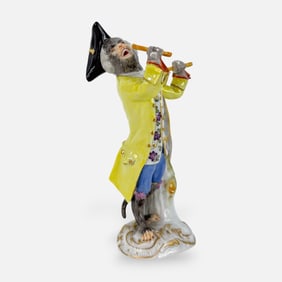 Johann Kandler Meissen Monkey Drummer