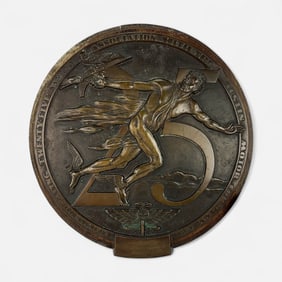 Austin Motor Company Twenty-Five Year Bronze Dealership Wall Plaque