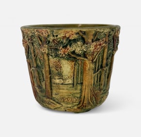 Weller Pottery Woodcraft Art Pottery Jardiniere Planter
