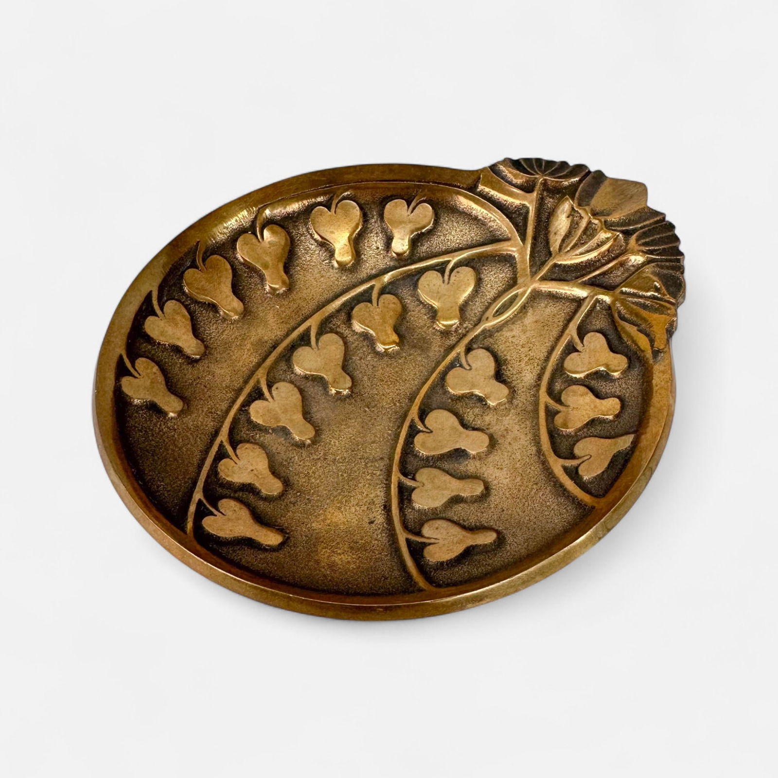 Danish Art Deco Bronze Tray Dish (1 of 6)