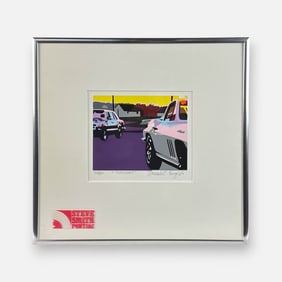 Joseph Craig English "Twilight" Silkscreen Framed Print