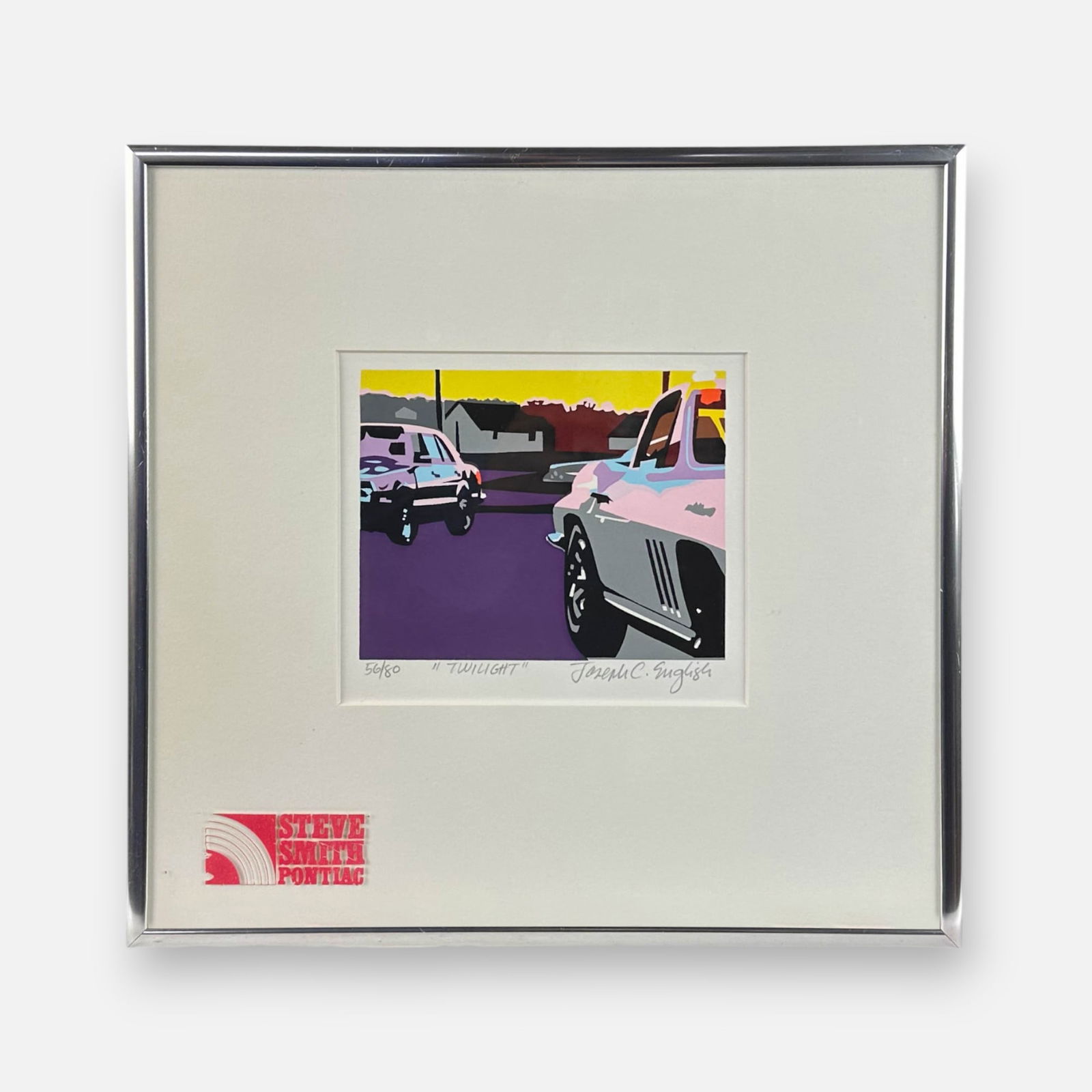 Joseph Craig English "Twilight" Silkscreen Framed Print (1 of 6)