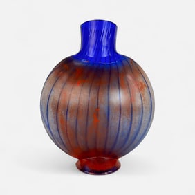 Kjell Engman for Kosta Boda Art Glass Vase