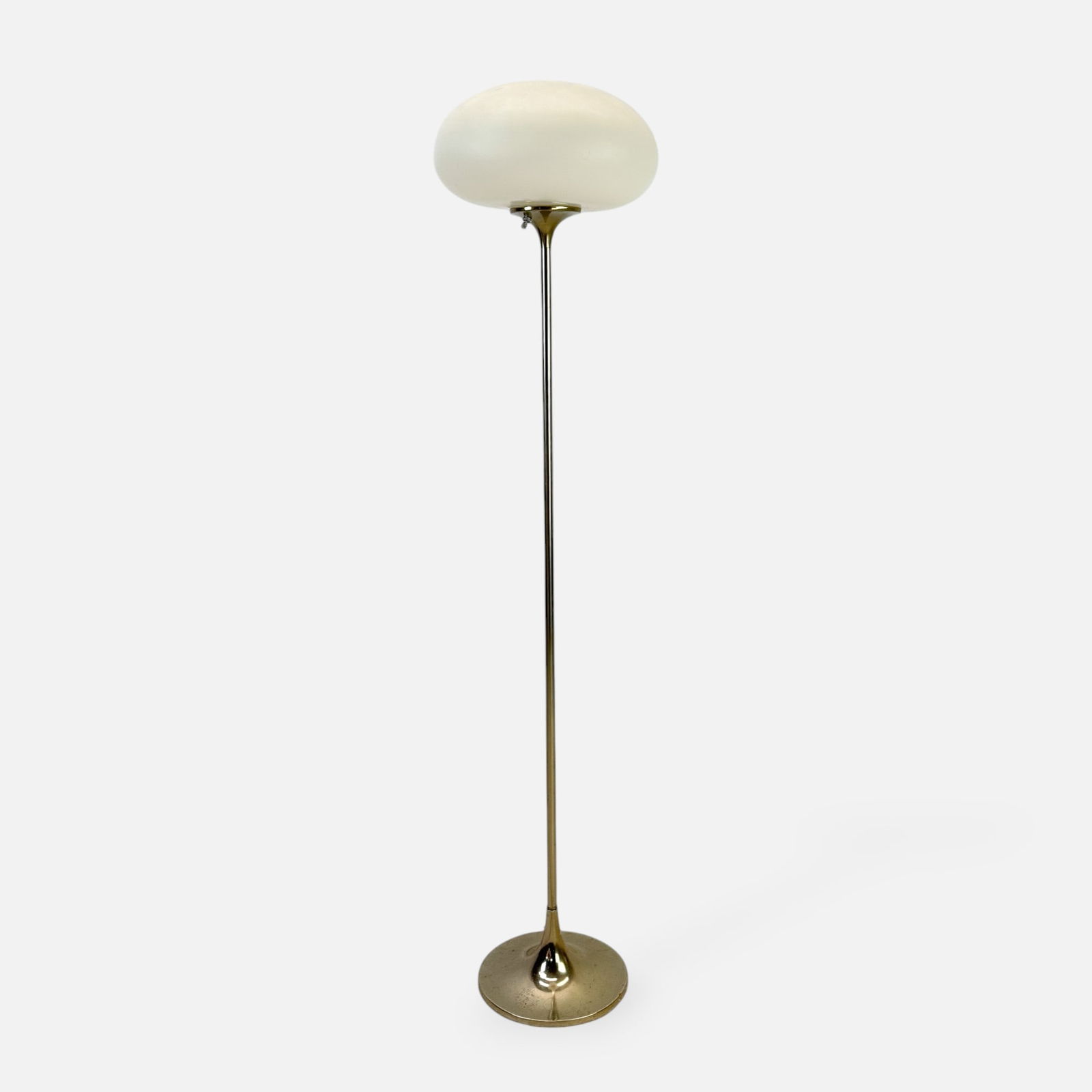 Bill Curry for Laurel Lamp MCM Chrome Mushroom Floor Lamp (1 of 5)
