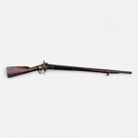 1852 Civil War Springfield Rifle w/Carved 3rd Georgia Confederate War Trophy Inscription on Stock
