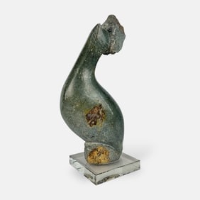 West African Modernist Carved Stone Sculpture