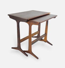 Erling Torvits for Heltborg Mobler Danish Modern Rosewood Nesting Tables