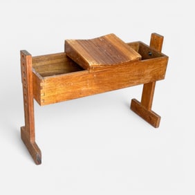 Primitive Antique Adjustable Cobblers Bench