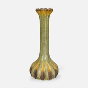 Julius Dressler Austria Art Nouveau Pottery Vase