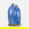 Limoges French Art Deco Orientalist "Bedouin Women" Porcelain Night Light Sculpture