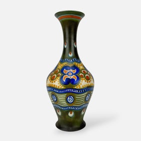 Gouda-Zuid Holland Art Pottery "Massa" Pattern Vase