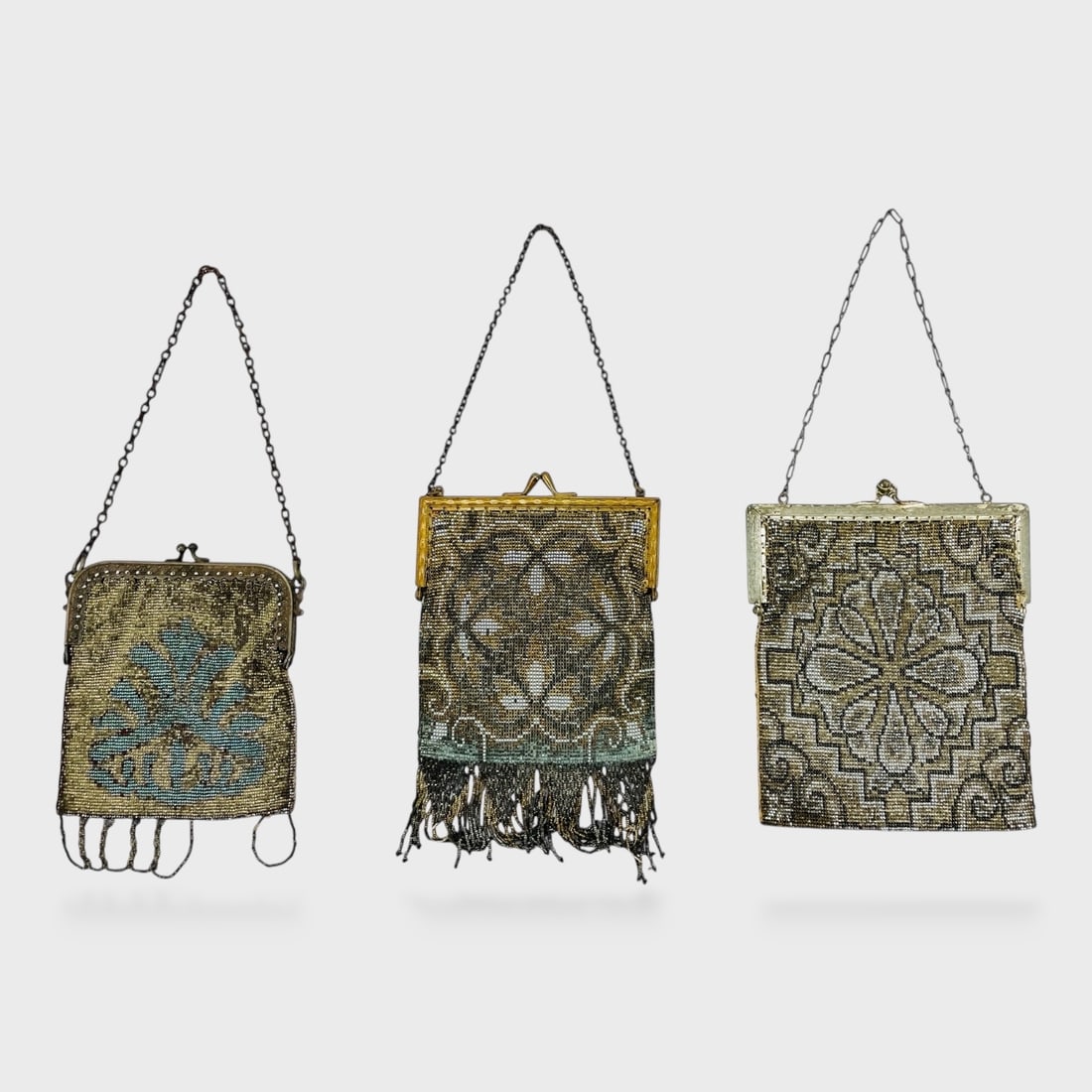 Collection French Art Deco Mesh Handbags (1 of 5)