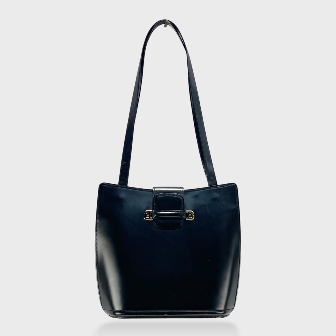 Bally Black Leather Shoulder Bag (1 of 7)