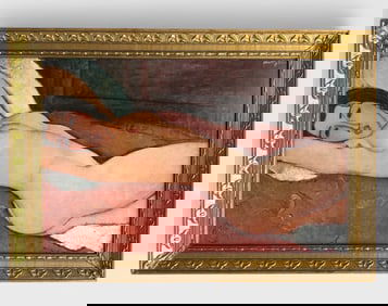 Amedeo Modigliani Reclining Nude Woman Framed Print