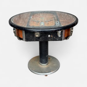 Scarce 1930s Art Deco "Confucius Say" Pinball Cocktail Table by Rotor Table Games