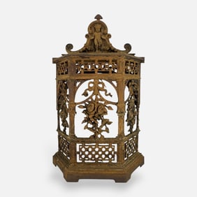 Antique Cast Iron Umbrella Stand