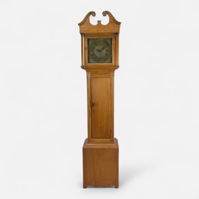 Antique English George III Longcase Clock by John Swinburn of Hexham