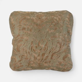 Vintage Original Italian Fortuny Fabric Pillow