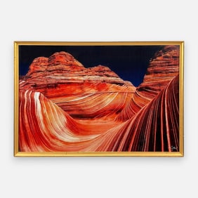 Craig Bill "Coyote Buttes" Photograph Framed