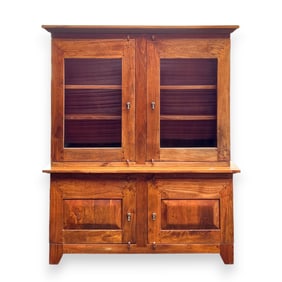 Basque Mango Wood Farmhouse Buffet Hutch #2