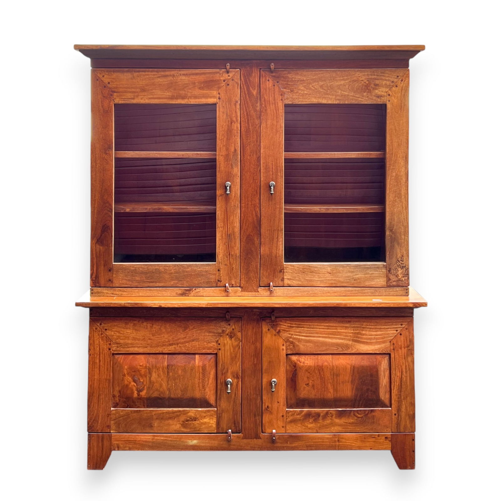Crate & Barrel Basque Mango Wood Farmhouse Buffet Hutch #2 (1 of 5)