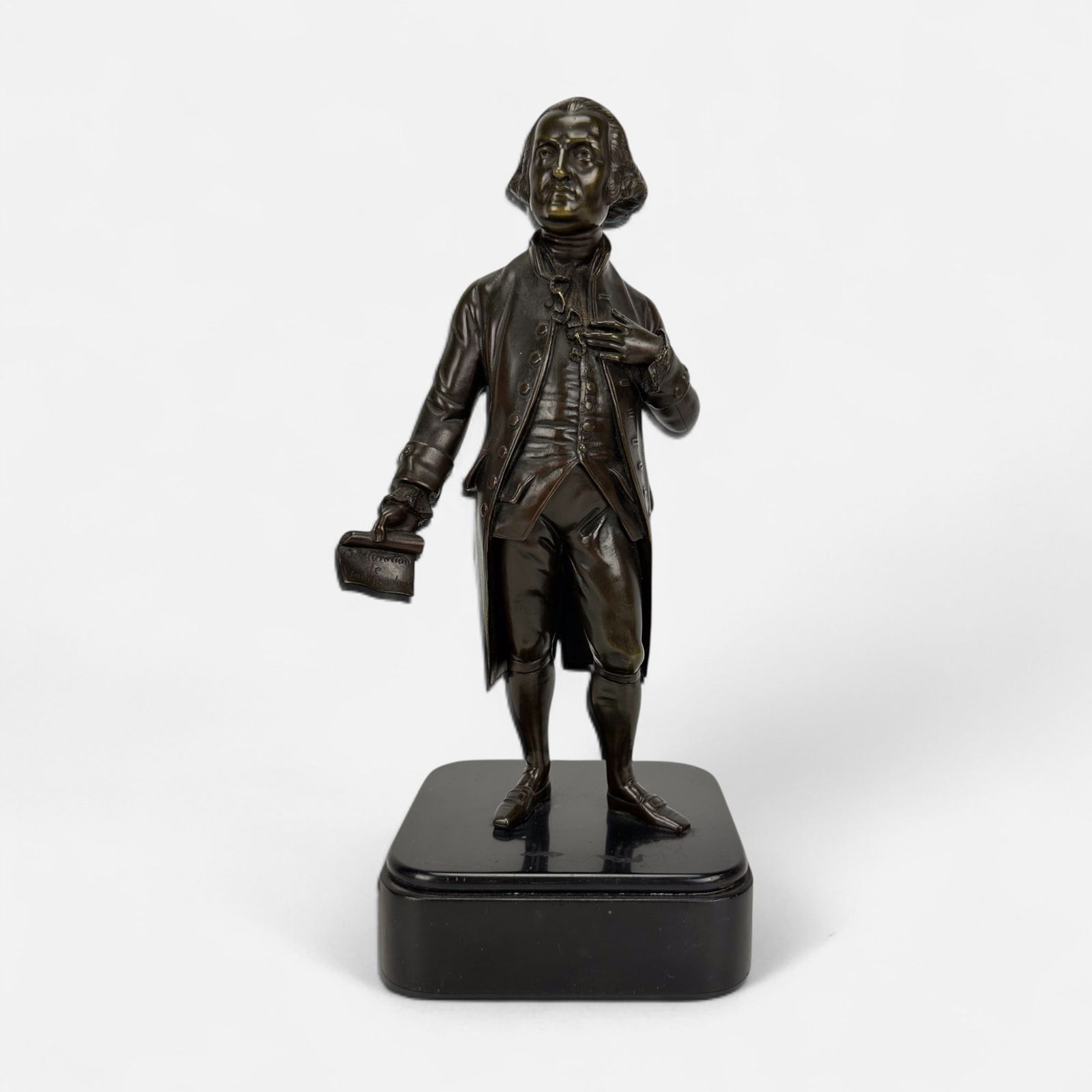 Antique 19thC Bronze Figure of George Washington (1 of 6)