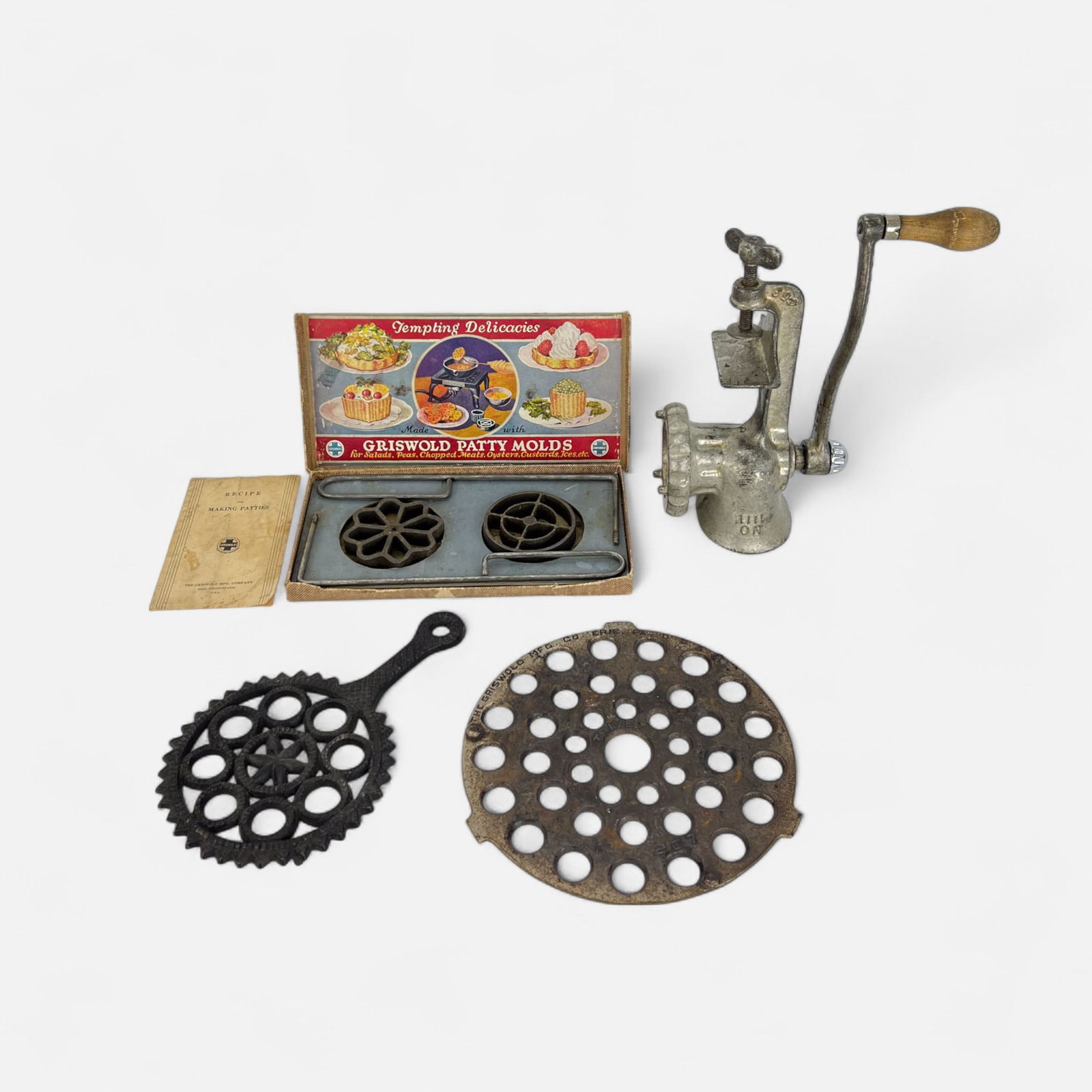 Assorted Griswold Cast Iron Lot (1 of 8)