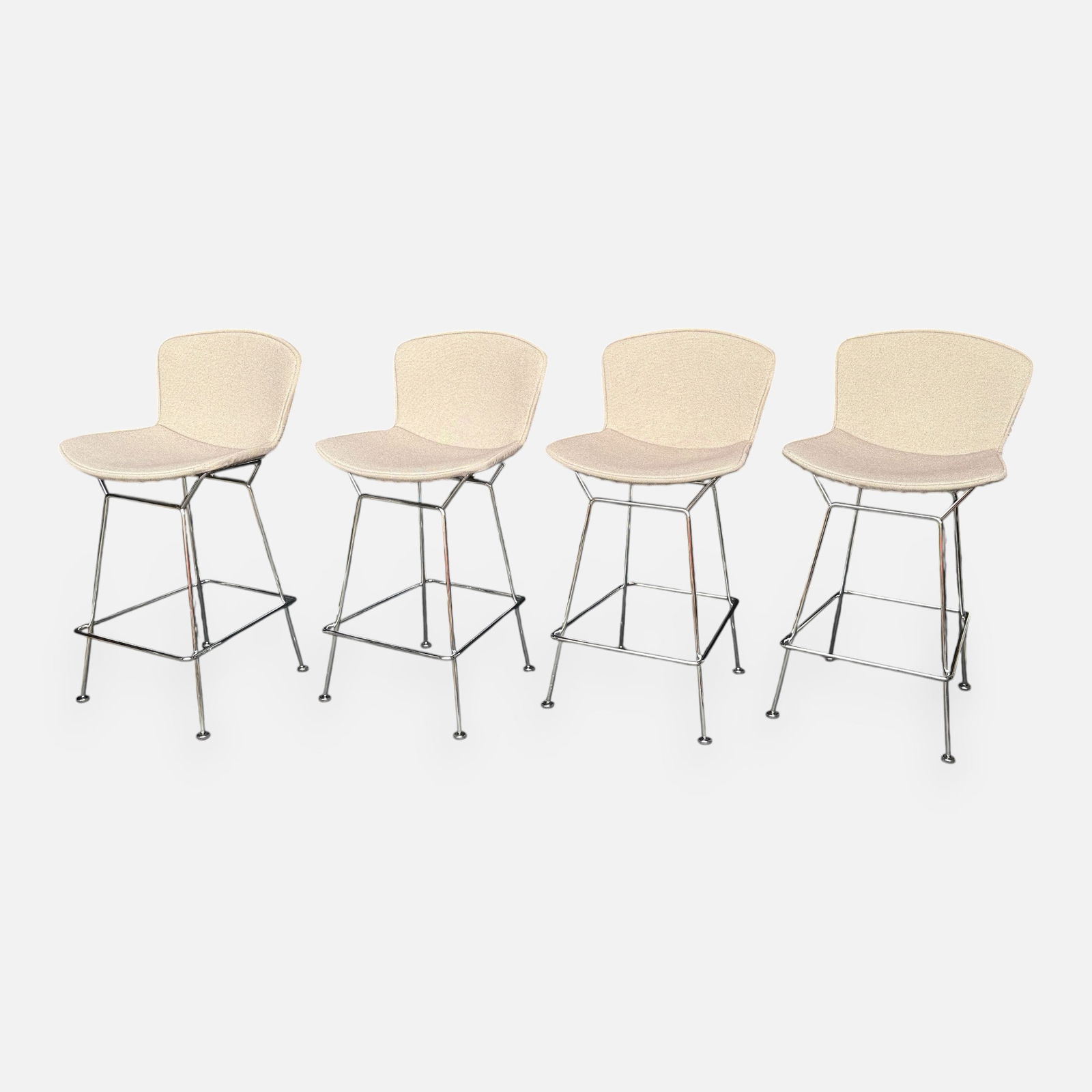 Set of Four Harry Bertoia for Knoll Outdoor Barstool (1 of 11)