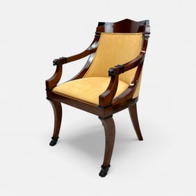 Villa Garnelo Biedermeier Style Armchair