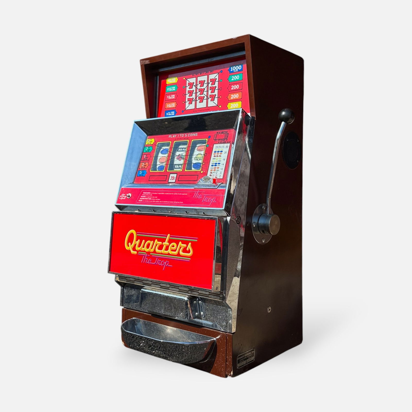 Converted Bally Quarter Slot Machine (1 of 8)