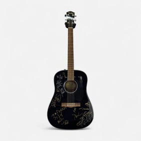 Autographed Fender Dreadnought Guitar