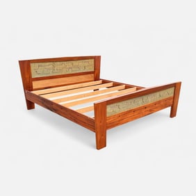 Bench Made Post Modern King Bed Frame