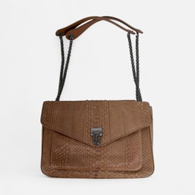 Baraboux Italian Bedouin Style Leather Karung Yolanda Crossbody Bag