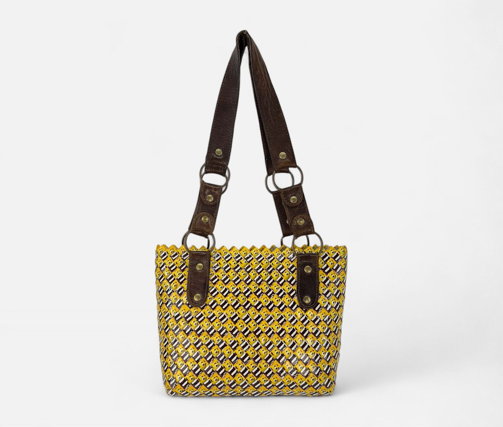 M&Ms Upcycle Leather Purse Bag (1 of 5)