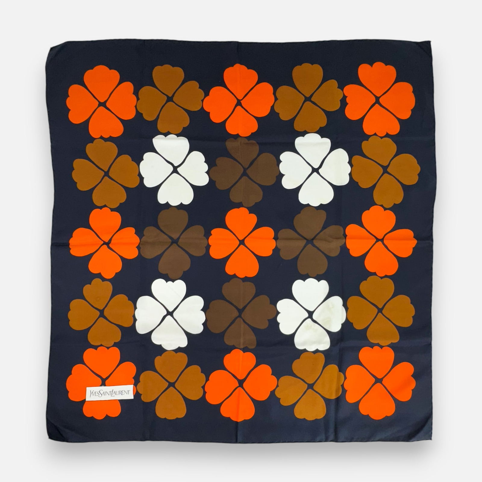 Vintage Yves Saint Laurent Silk Scarf (1 of 4)