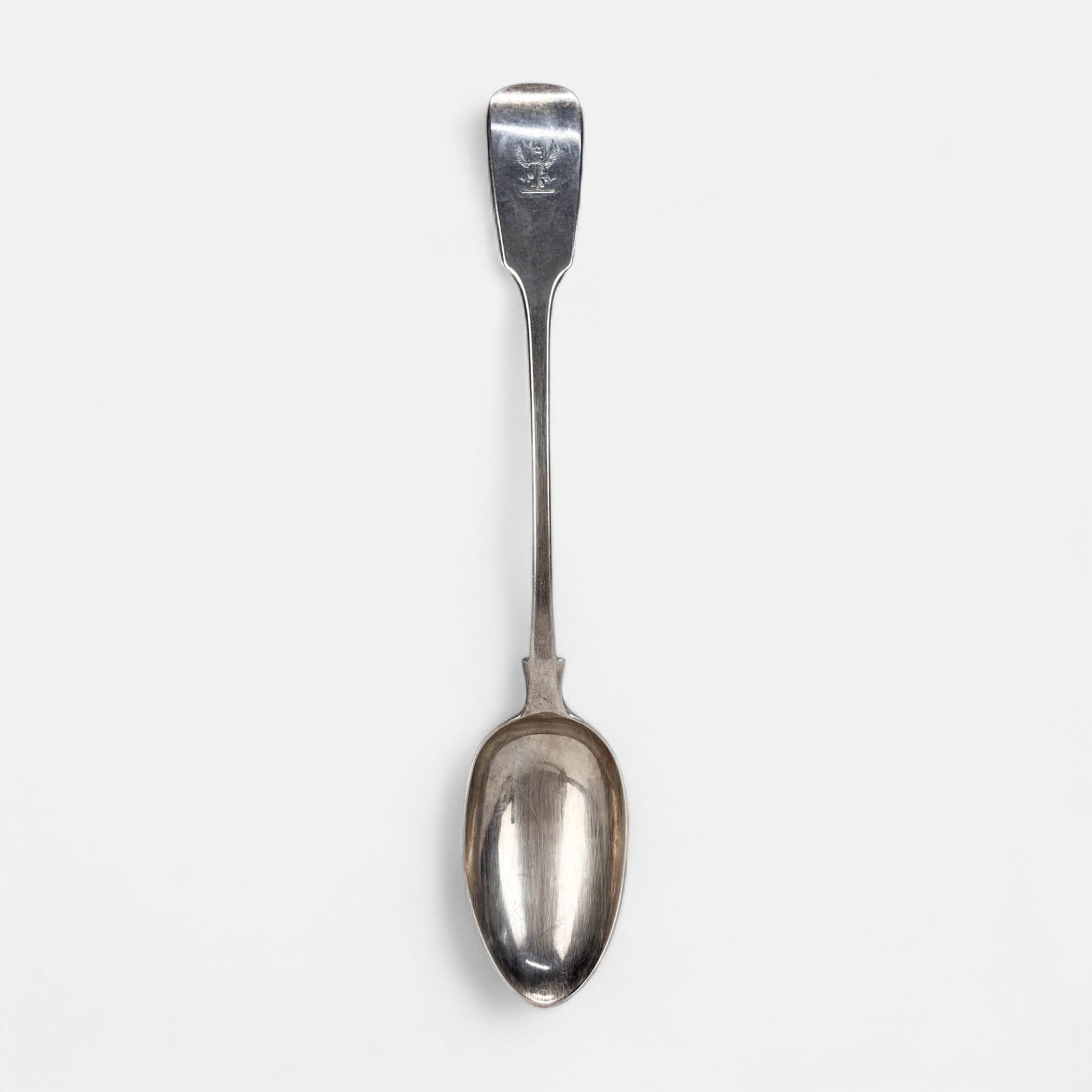 George W. Adams Antique English Sterling Silver Stuffing Spoon for Chawner & Co (1 of 7)