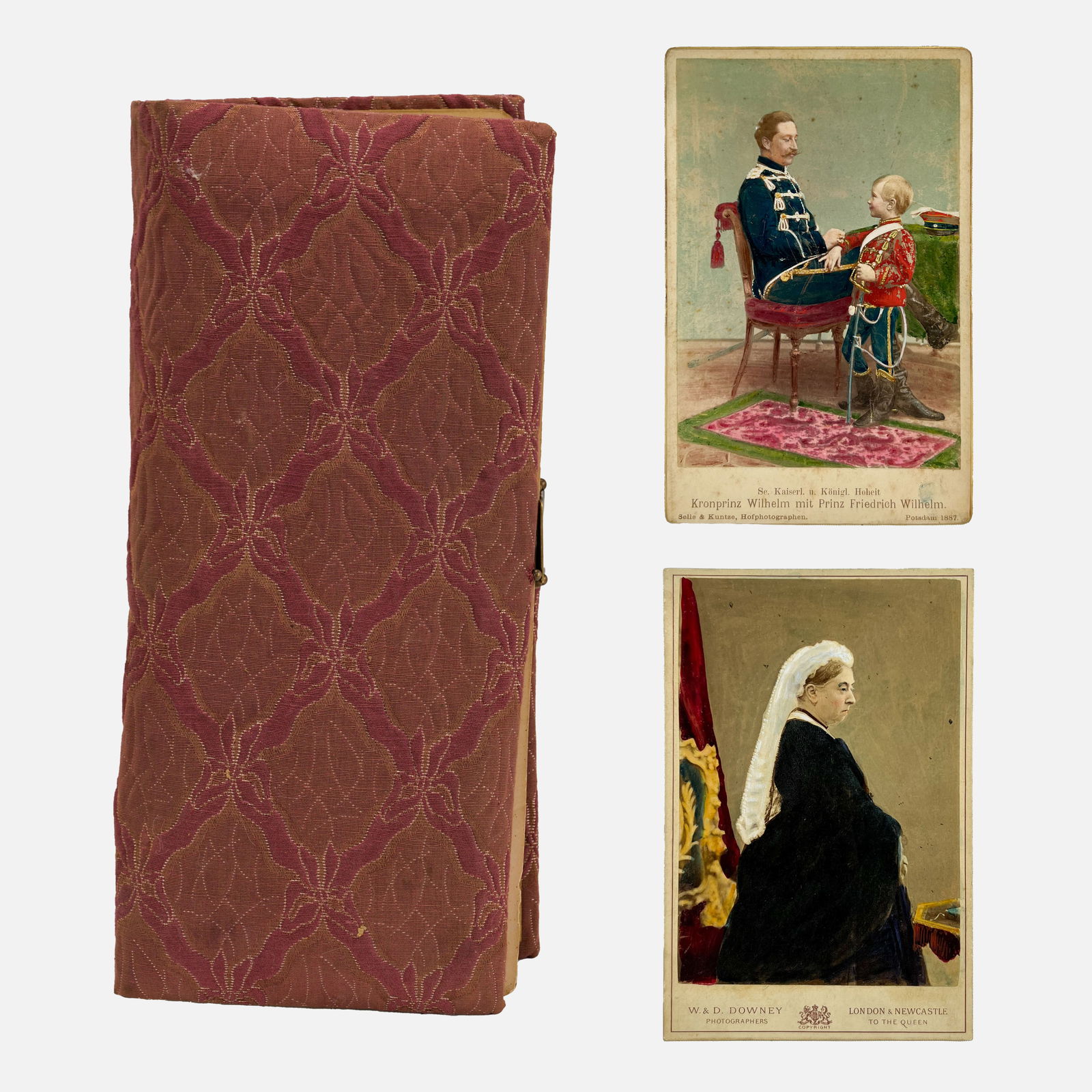Historic British & Prussian Royal Family Original Cabinet Card/Carte-De-Visite Photograph Album (1 of 20)