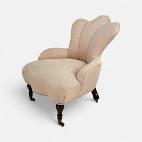 Shellback Upholstered Miniature Armchair